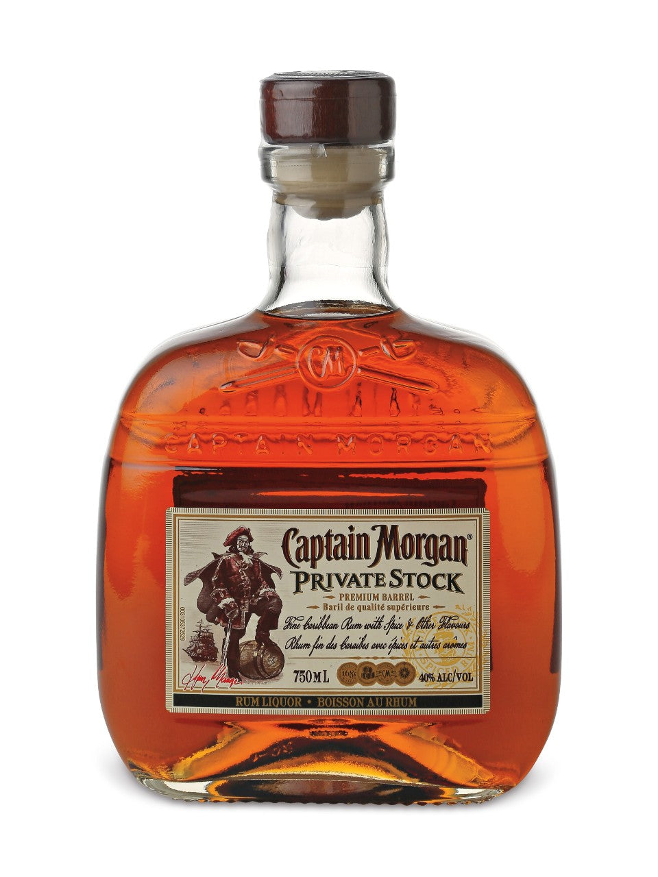 CAPTAIN MORGAN PRIVATE STOCK RUM 750mL