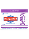 HAPPY DAD HARD SELTZER GRAPE 12CANS