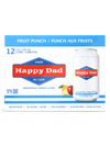 HAPPY DAD HARD SELTZER FRUIT PUNCH 12CANS