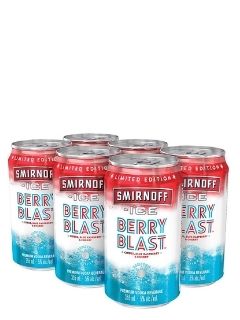 SMIRNOFF ICE BERRY BLAST 6CANS