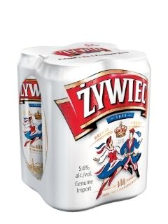 ZYWIEC POLISH BEER 500mL 4CANS