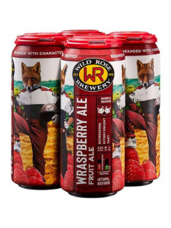 WILD ROSE WRASPBERRY ALE 473mL 4CANS