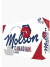 MOLSON CANADIAN 355mL 24CANS