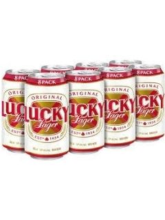LUCKY LAGER 355mL 8CANS