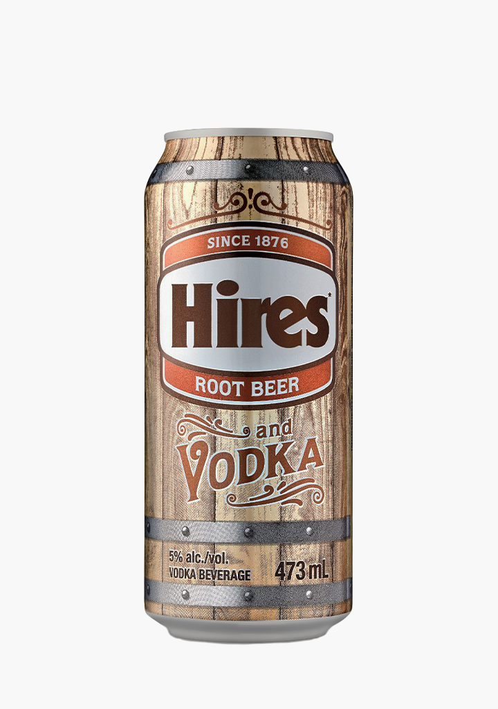 HIRES ROOT BEER AND VODKA 473mL