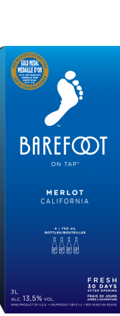 BAREFOOT MERLOT 3L BIB