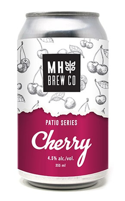 MHBREWCO PATIO TART CHERRY 355mL 6CANS