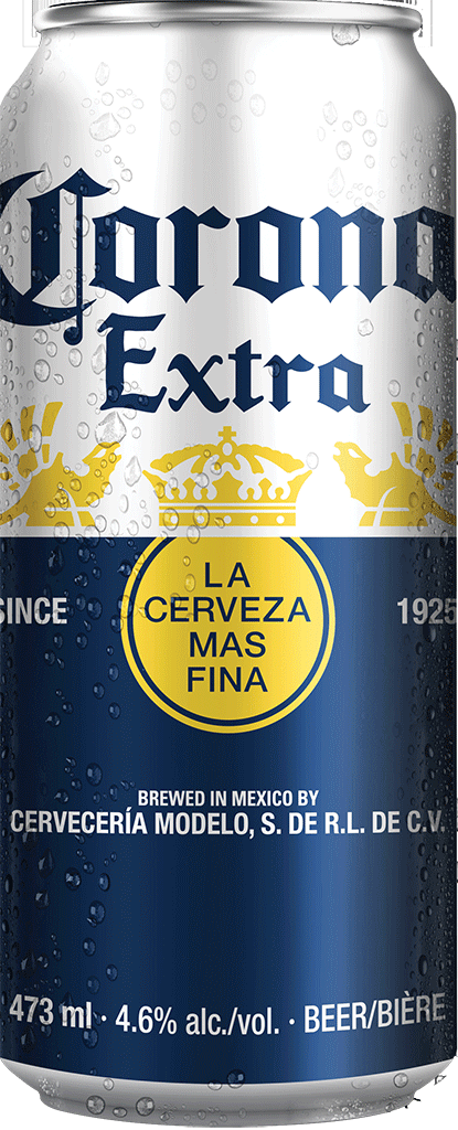 CORONA EXTRA 473mL 4CANS