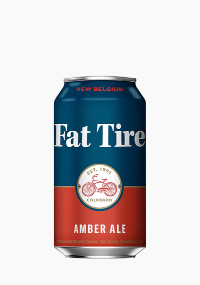 NEW BELGIUM FAT TIRE AMBER ALE 473mL 4CANS