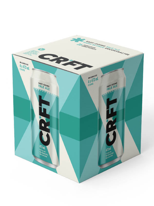 CRFT PALE-ALE NON-ALCOHOLIC 473mL 4CANS