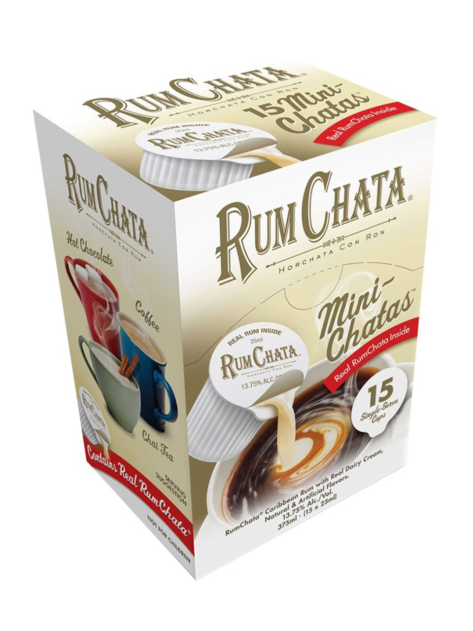 RUMCHATA GO-CHATA MINIS 15X25mL