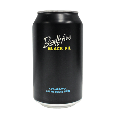 BANFF AVE BLACK PIL 355ml 6CANS