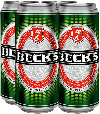 BECKS LAGER 500mL 1CAN