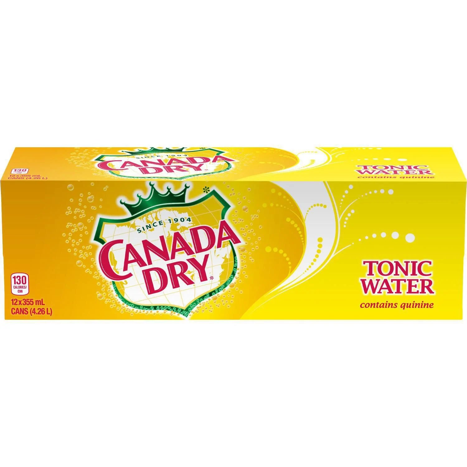 CANADA DRY TONIC WATER 355ML 12CANS