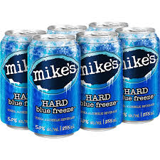MIKES HARD BLUE FREEZE 6CANS