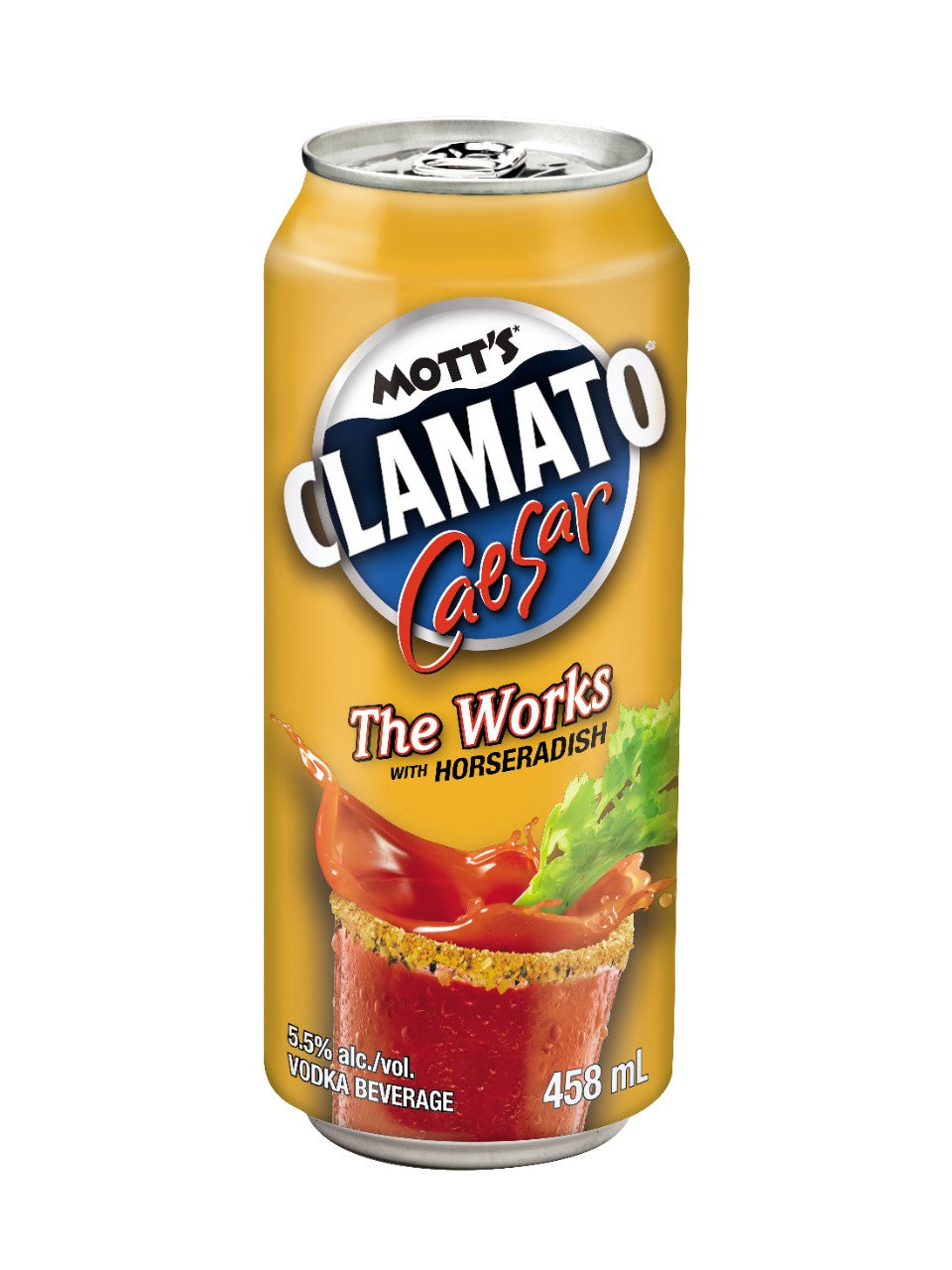 MOTTS CLAMATO WORKS 1CAN 458mL