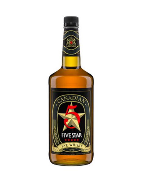 SEAGRAM CANADIAN FIVE STAR WHISKY 750mL