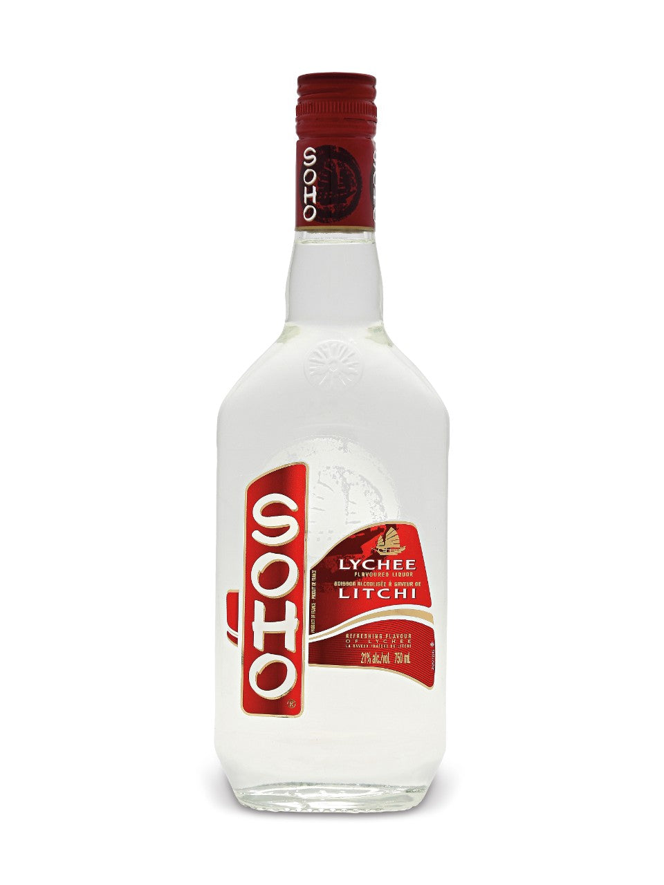 SOHO LYCHEE FLAVOURED LIQUOR 750ML