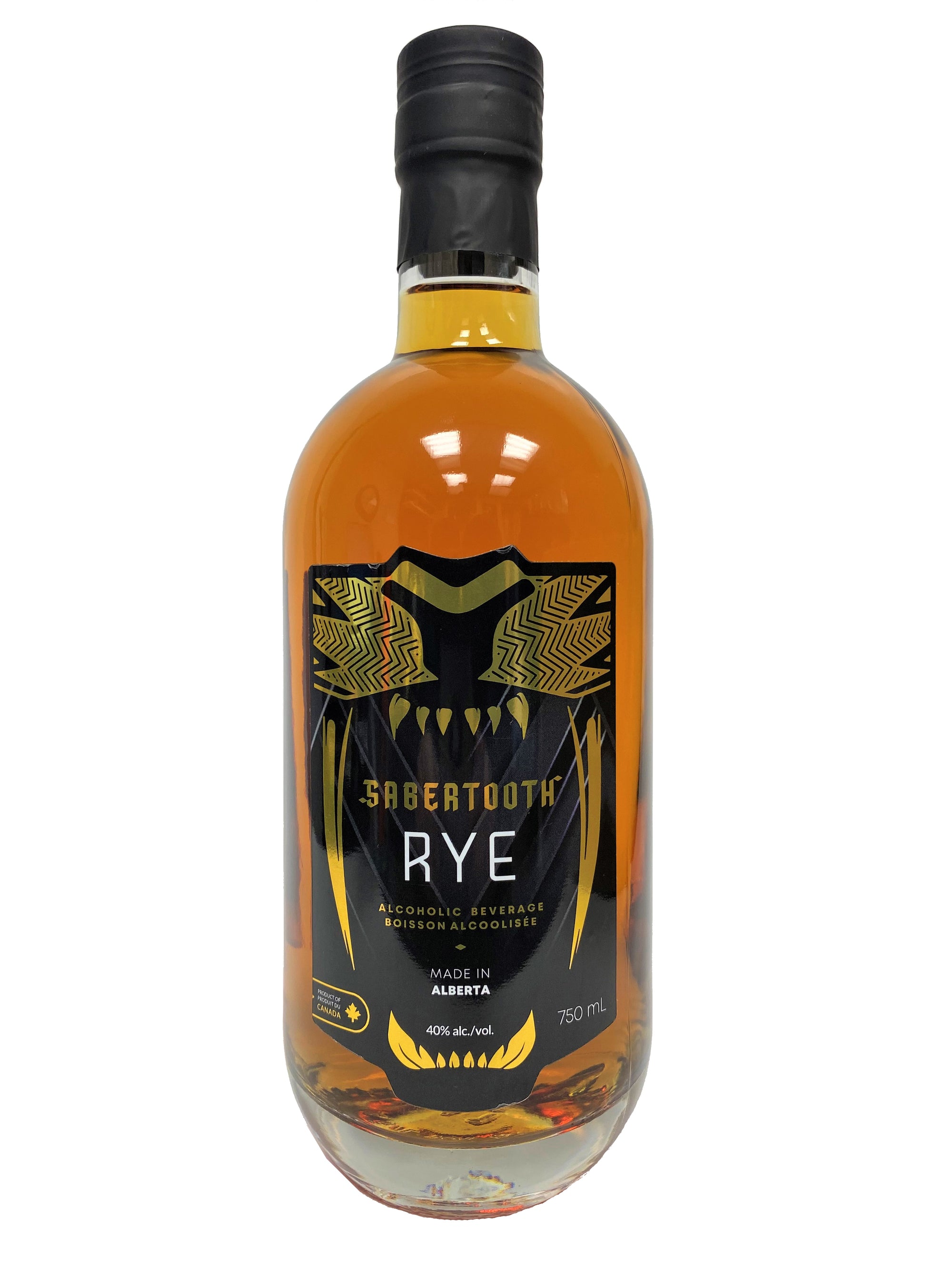 SABERTOOTH RYE WHISKY 375mL