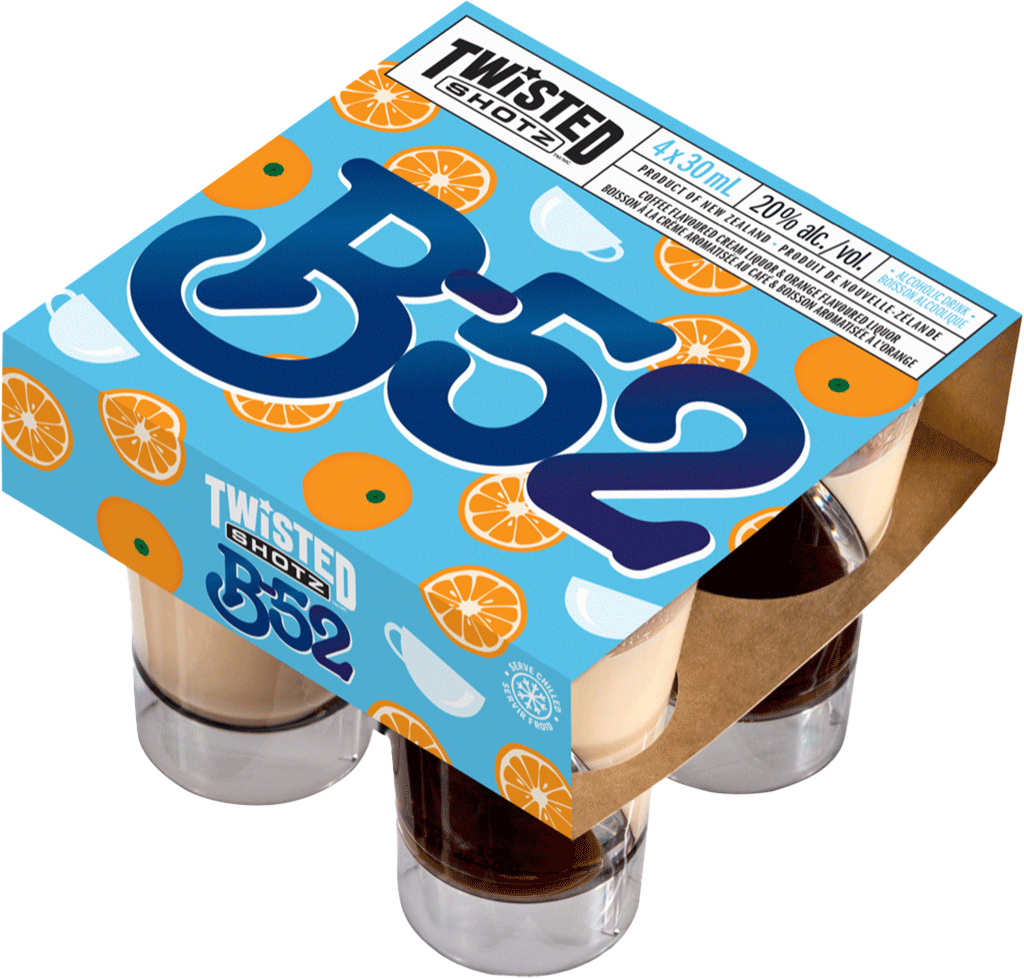 TWISTED SHOTZ B52 4PACK