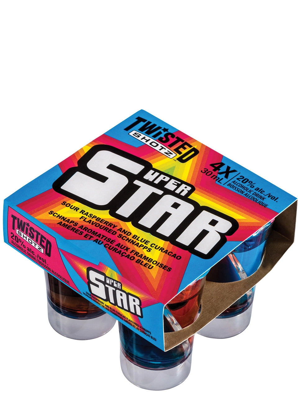 TWISTED SHOTZ SUPER STAR 4PACK