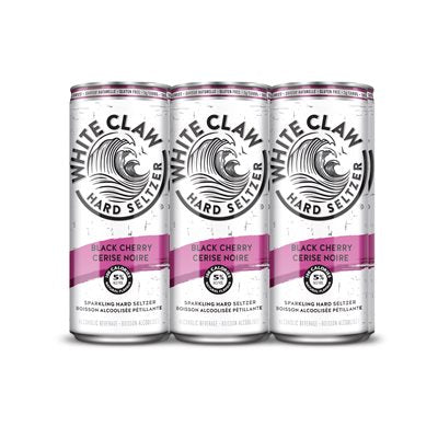 WHITE CLAW BLACK CHERRY 6CANS