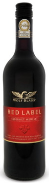 WOLF BLASS RED LABEL SHIRAZ CABERNET 750ML